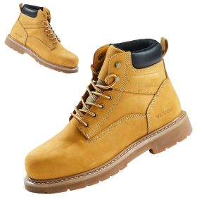 Steel Toe Work Boots US Size 8 Waterproof for Men Slip-Resistant