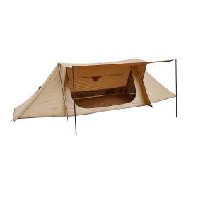 VEVOR Camping Hot Tent, Lightweight Bushcraft Tent with Stove Jack & 2 Tarp Poles, Waterproof Winter Hot Tents Shelters